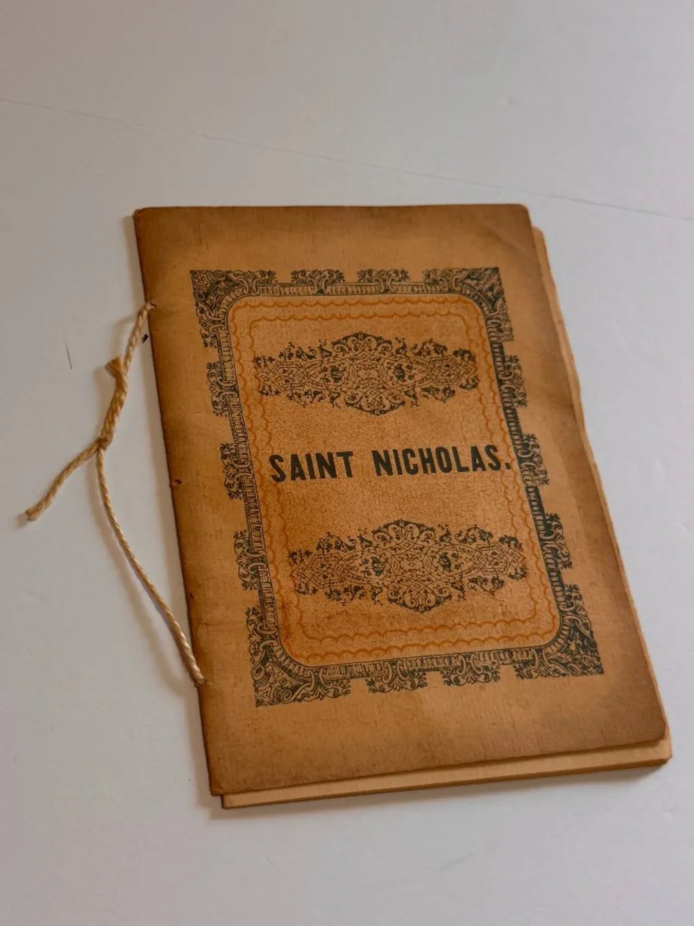 Clement C Moore A Visit From St Nicholas 1849 Facsimile Christmas Booklet